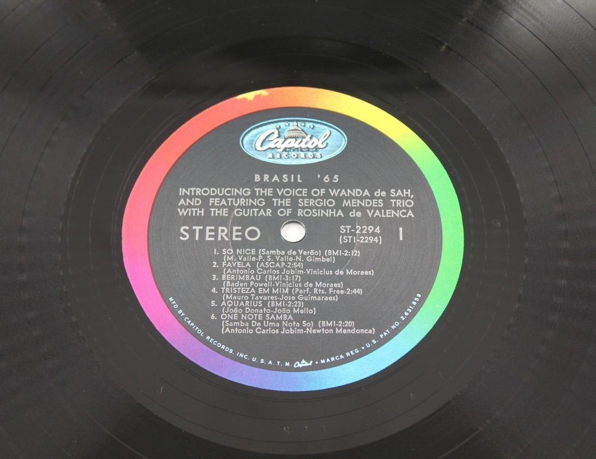 Sérgio Mendes Trio Introducing Wanda De Sah With Rosinha De Valenca - Brasil '65