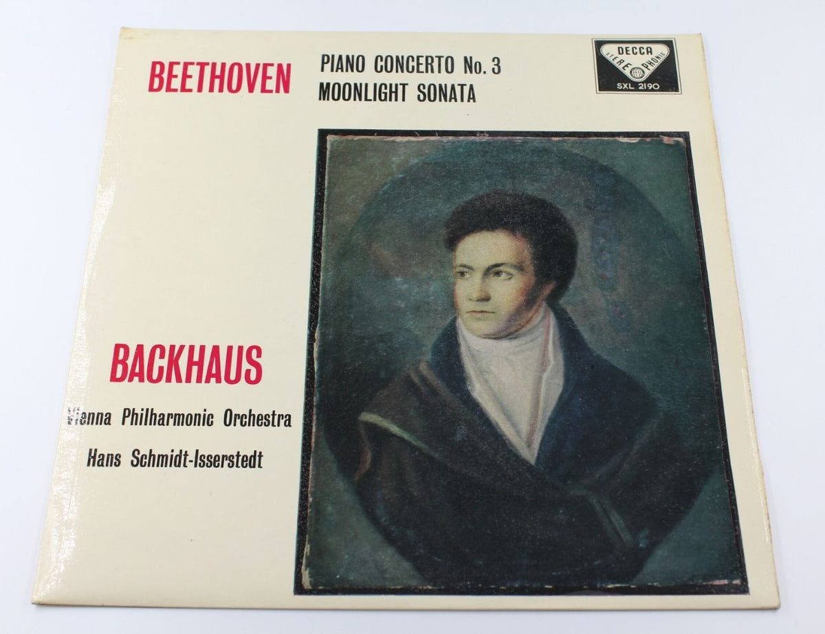 Wilhelm Backhaus, Vienna Philharmonic Orchestra, Hans Schmidt-Isserstedt - Beethoven: Piano Concerto No. 3 / Moonlight Sonata