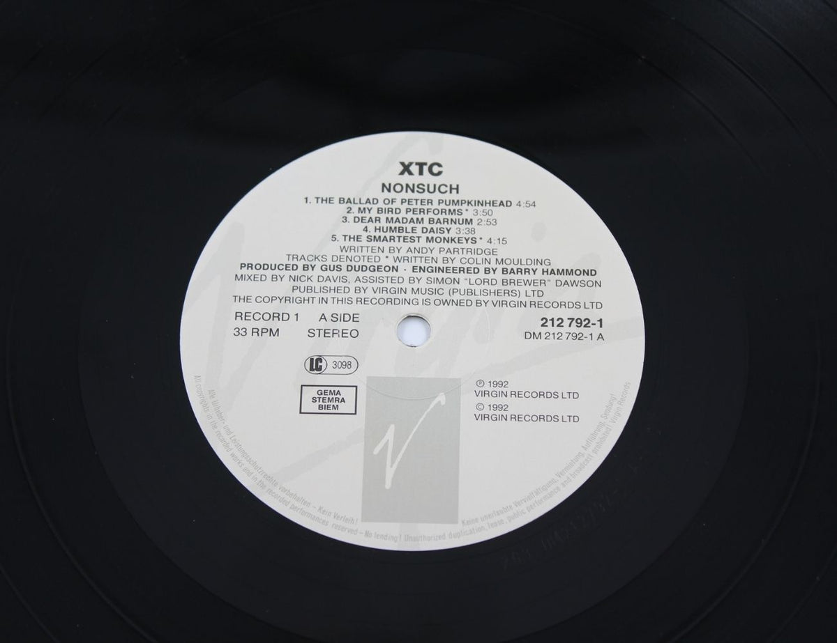XTC - Nonsuch