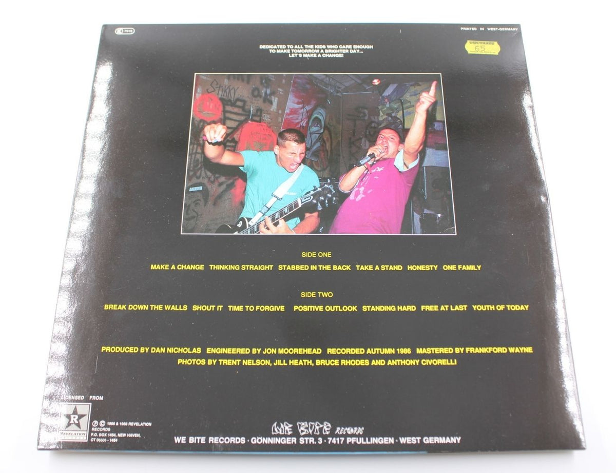 Youth Of Today - Break Down The Walls - Vinyl LP