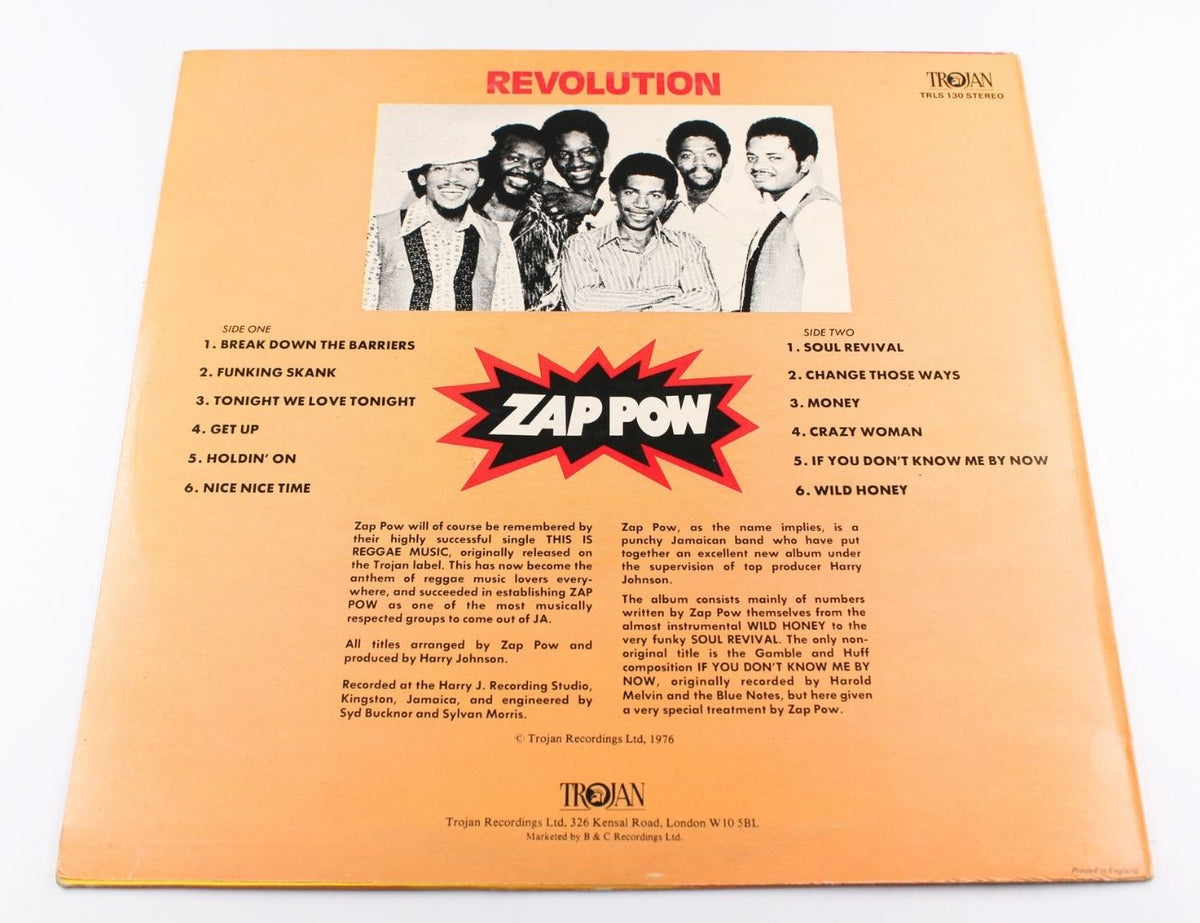 Zap Pow Revolution recordroom