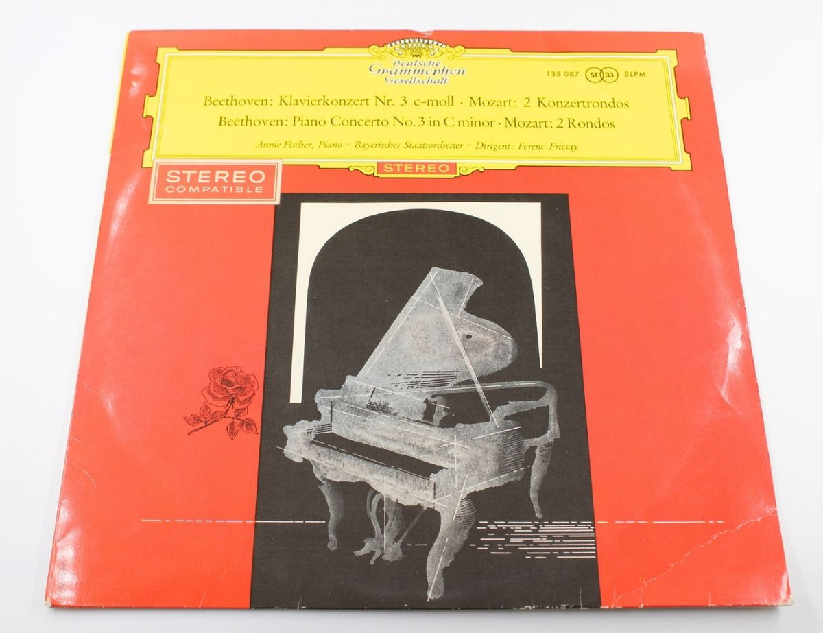 Annie Fischer, Bayerisches Staatsorchester, Ferenc Fricsay - Beethoven / Mozart: Klavierkonzert Nr. 3 C-moll, 2 Konzertrondos - Vinyl LP
