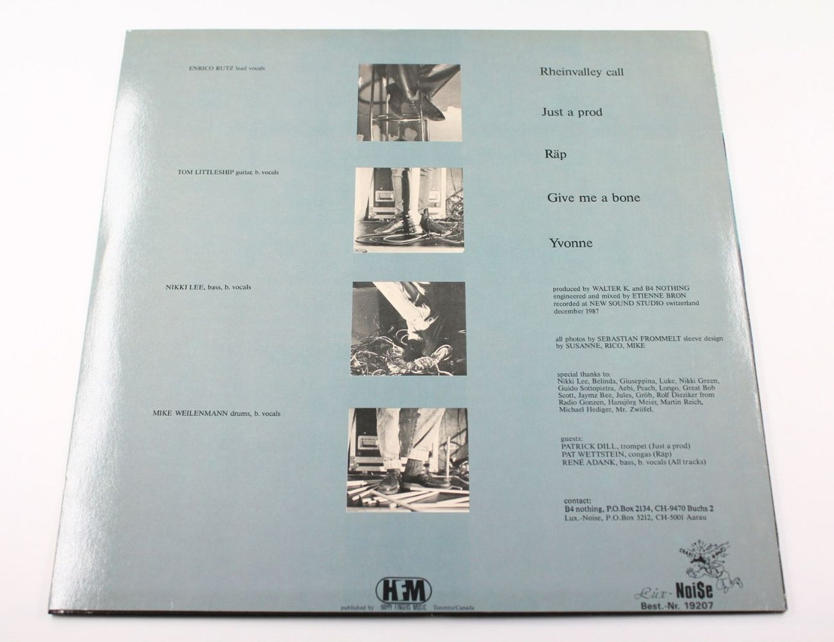 B4 NOTHING - Rheinvalley-Call - Vinyl Single