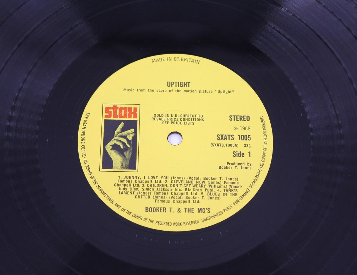 Booker T & The MG's - Up Tight -(Soundtrack) - Vinyl LP