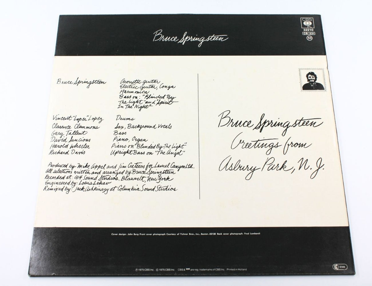 Bruce Springsteen - Greetings From Asbury Park N.J. - Vinyl LP