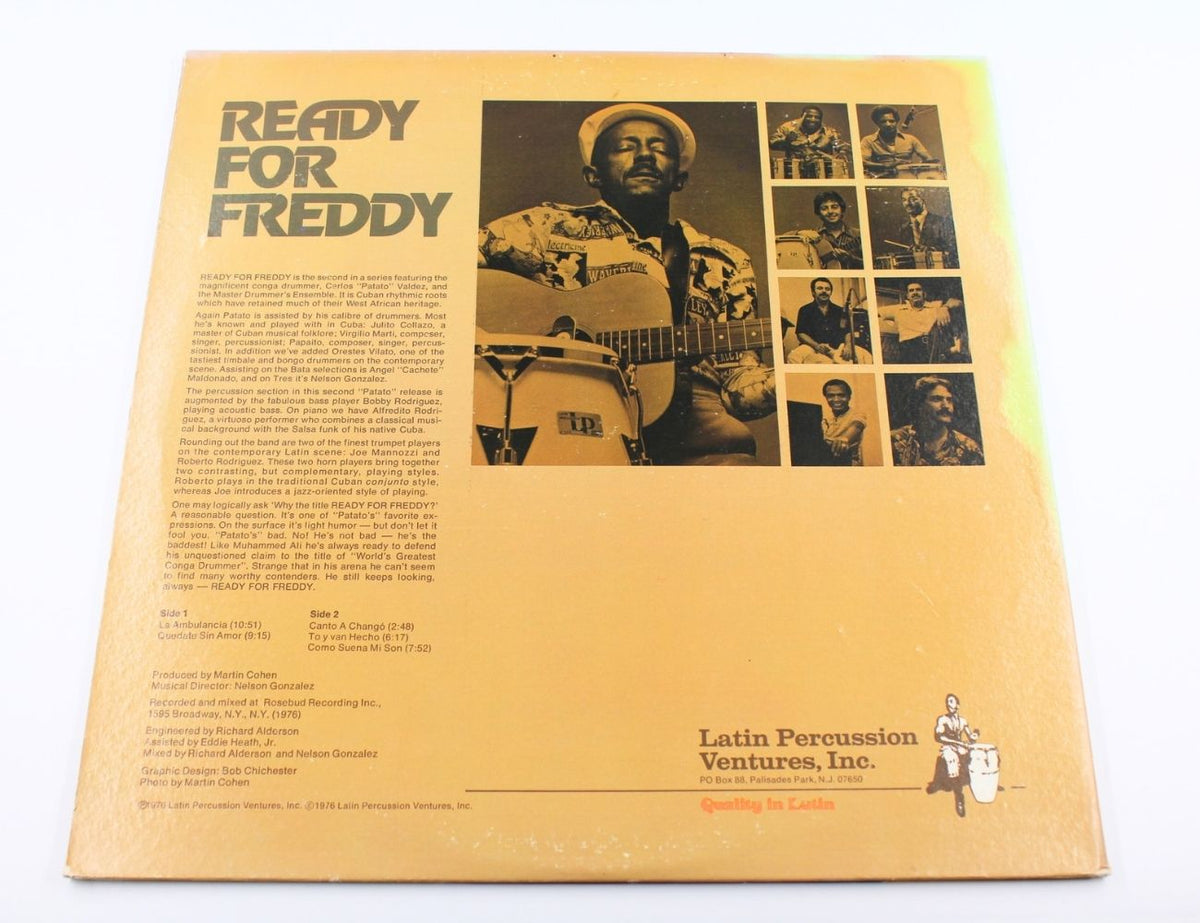 Carlos "Patato" Valdez - Ready For Freddy - Vinyl LP