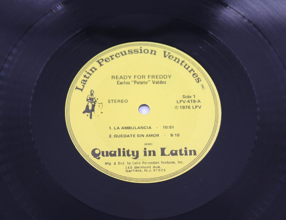 Carlos "Patato" Valdez - Ready For Freddy - Vinyl LP