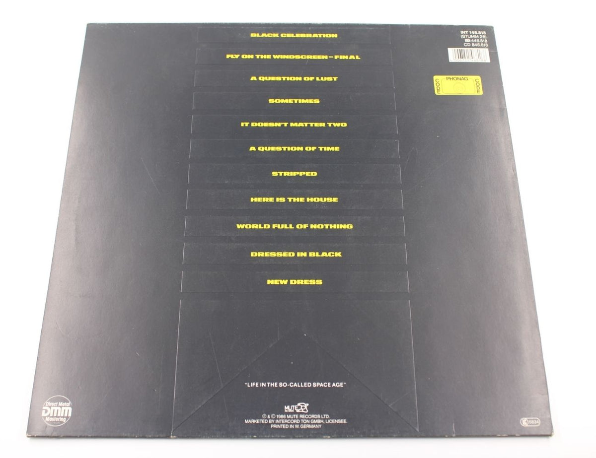 Depeche Mode - Black Celebration - Vinyl LP