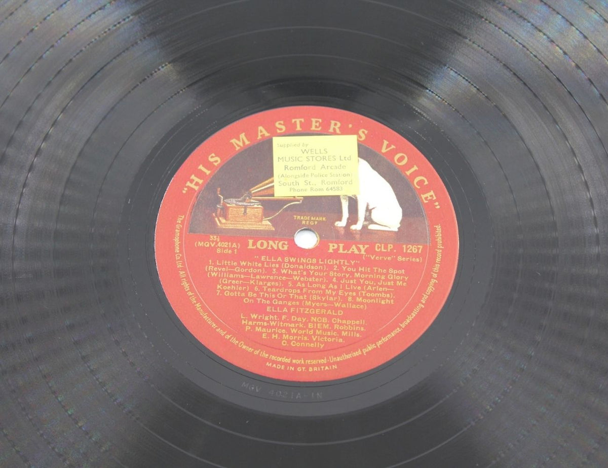 Ella Fitzgerald - Ella Swings Lightly - Vinyl LP