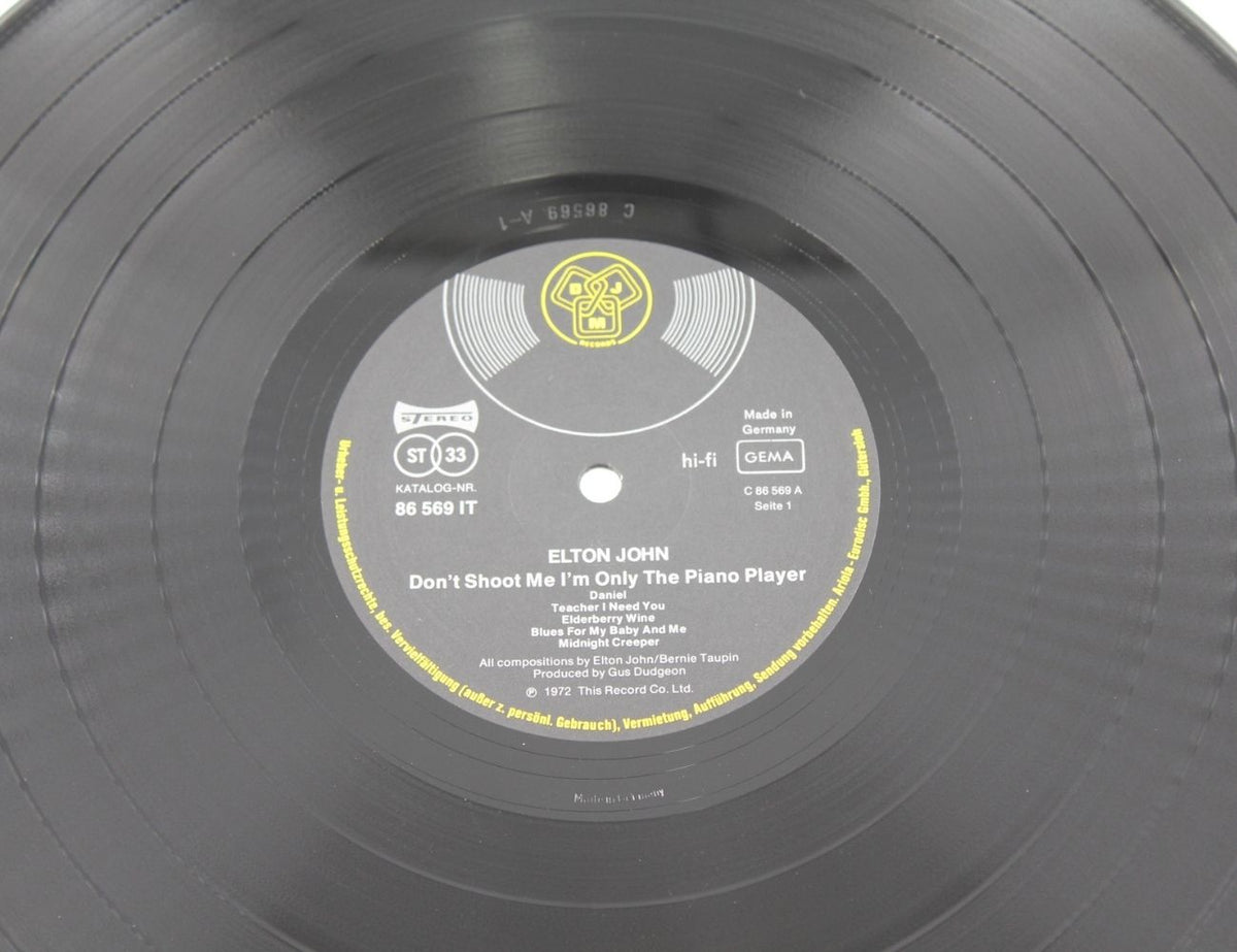 Elton John - Don't Shoot Me I'm Only The Piano Player - Vinyl LP
