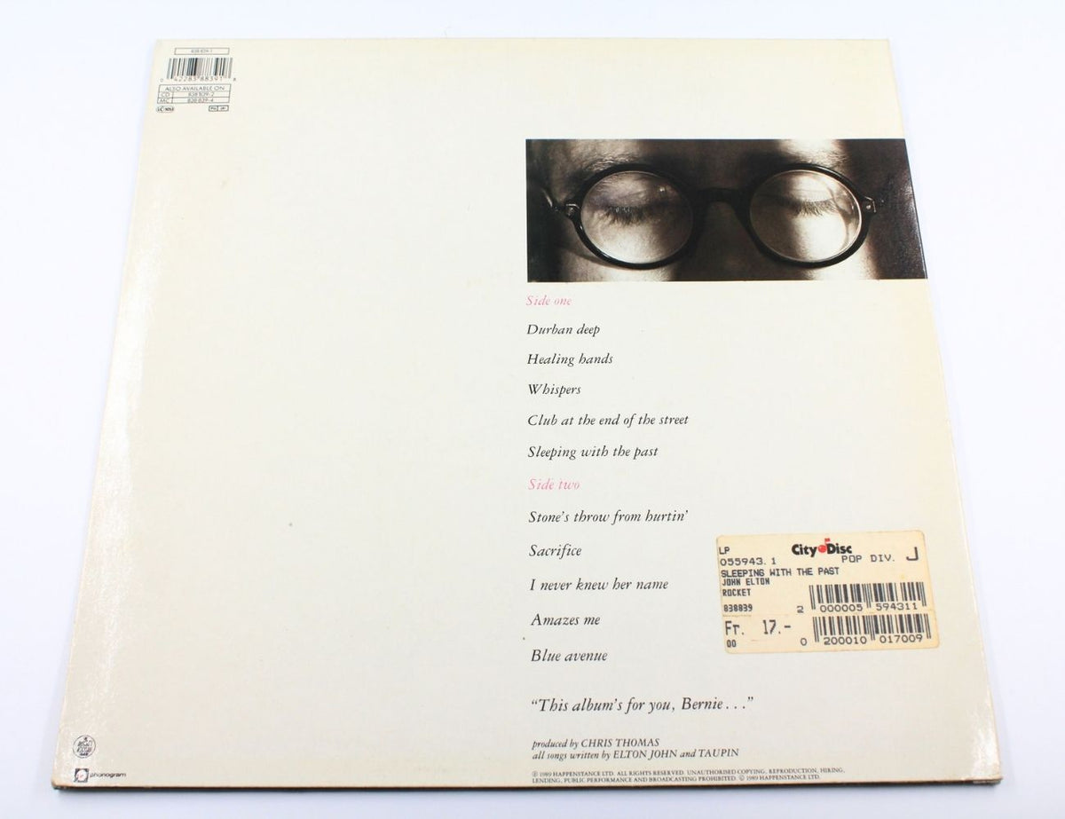 Elton John - Sleeping With The Past - Vinyl LP