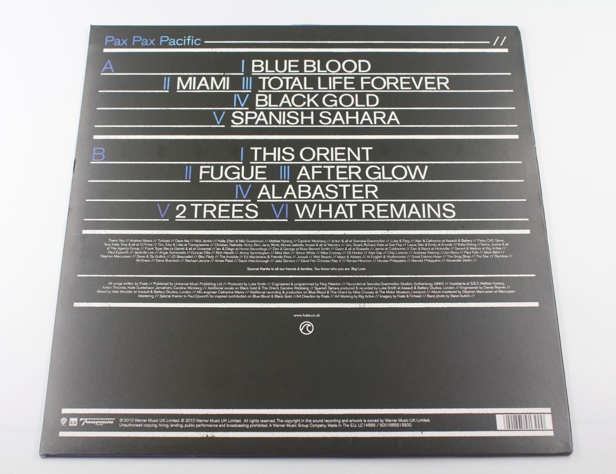 Foals - Total Life Forever - Vinyl LP