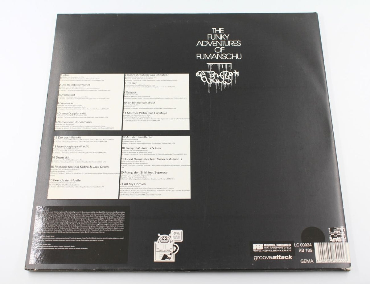 Fumanschu - The Funky Adventures Of Fumanschu - Vinyl LP