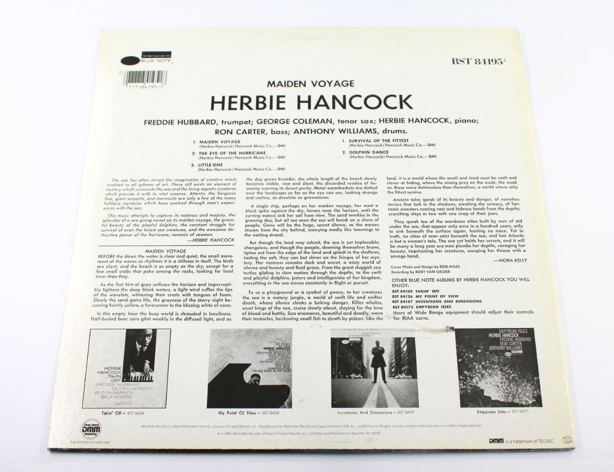 Herbie Hancock - Maiden Voyage - Vinyl LP