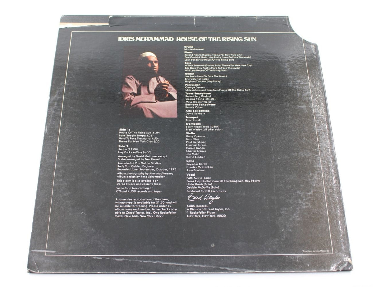 Idris Muhammad - House Of The Rising Sun - Vinyl LP