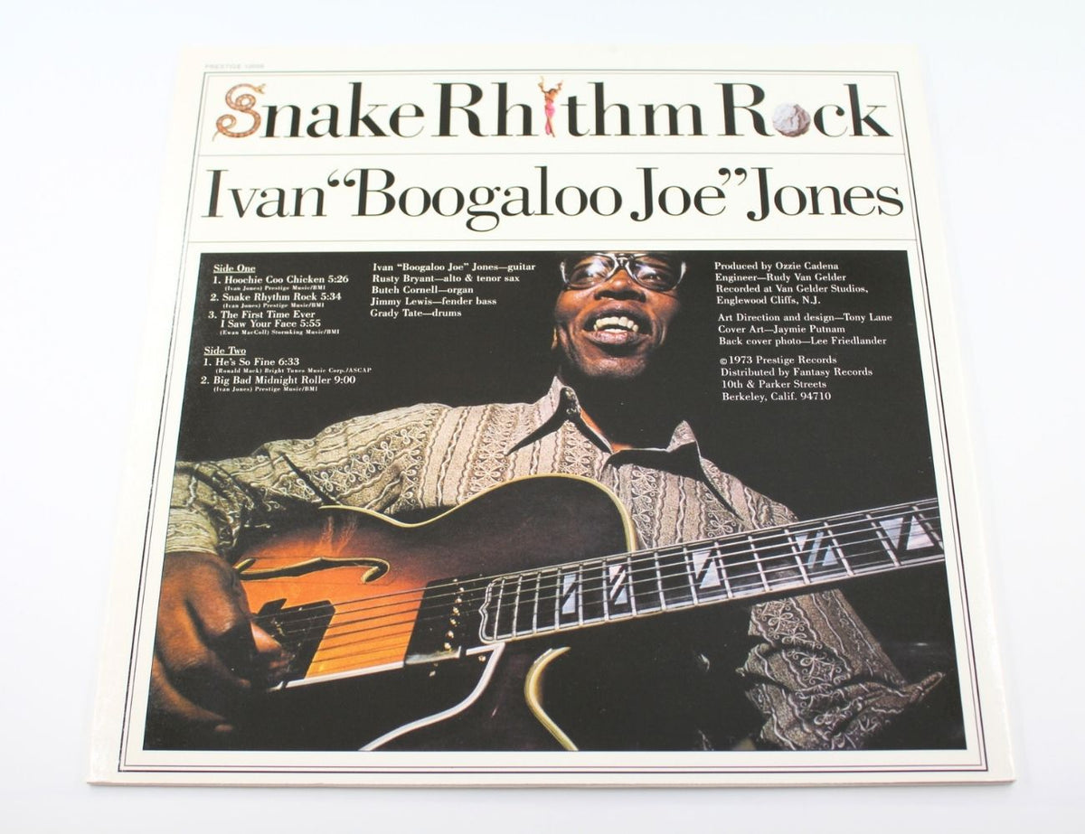 Ivan "Boogaloo Joe" Jones - Snake Rhythm Rock - Vinyl LP