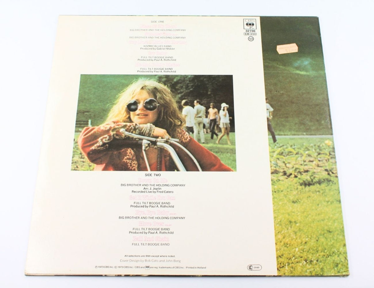 Janis Joplin - Janis Joplin's Greatest Hits - Vinyl LP