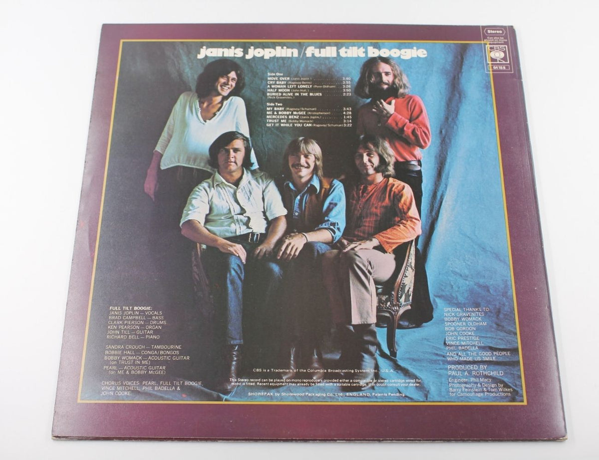 Janis Joplin - Pearl - Vinyl LP