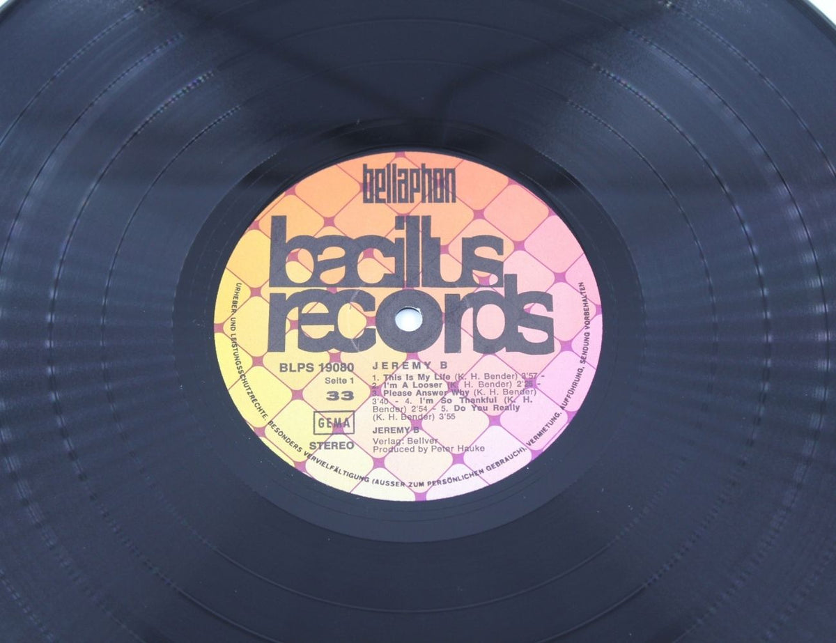 Jeremy B. - This Is My Life - Vinyl LP