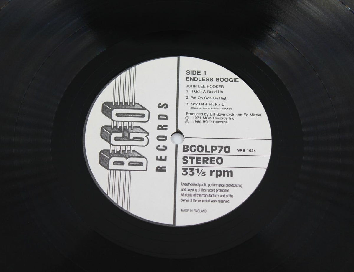 John Lee Hooker - Endless Boogie - Vinyl LP