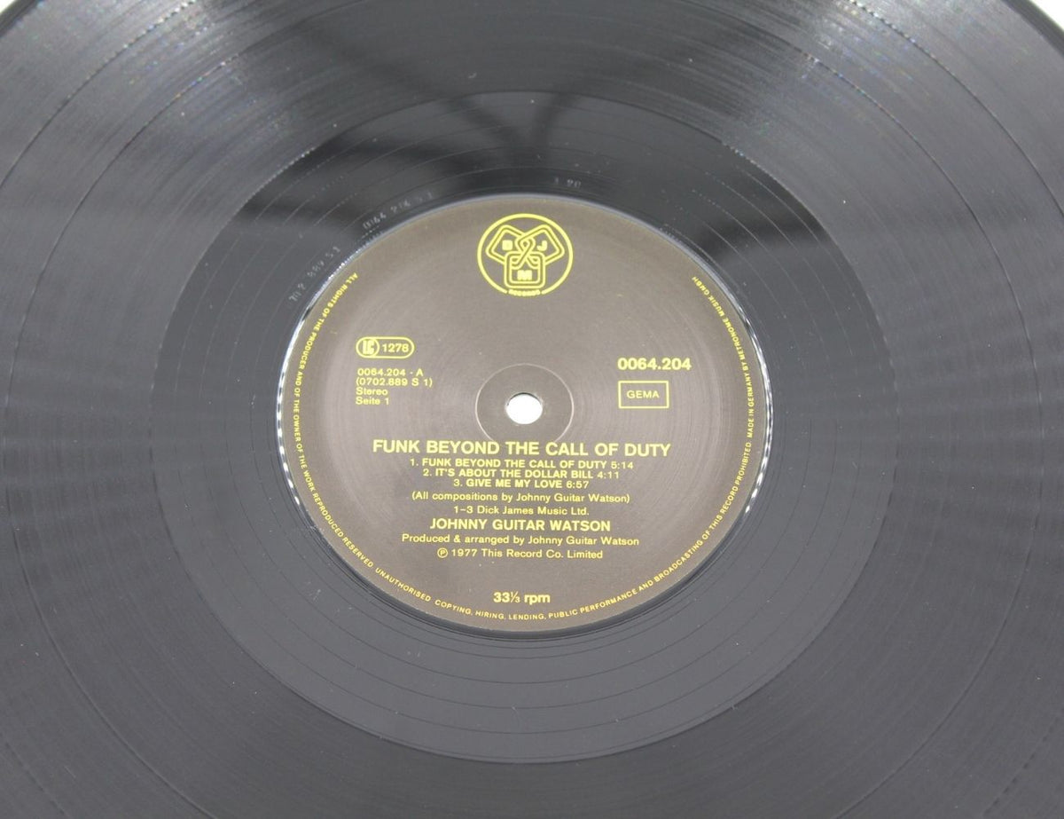 Johnny Guitar Watson - Funk Beyond The Call Of Duty - Vinyl LP