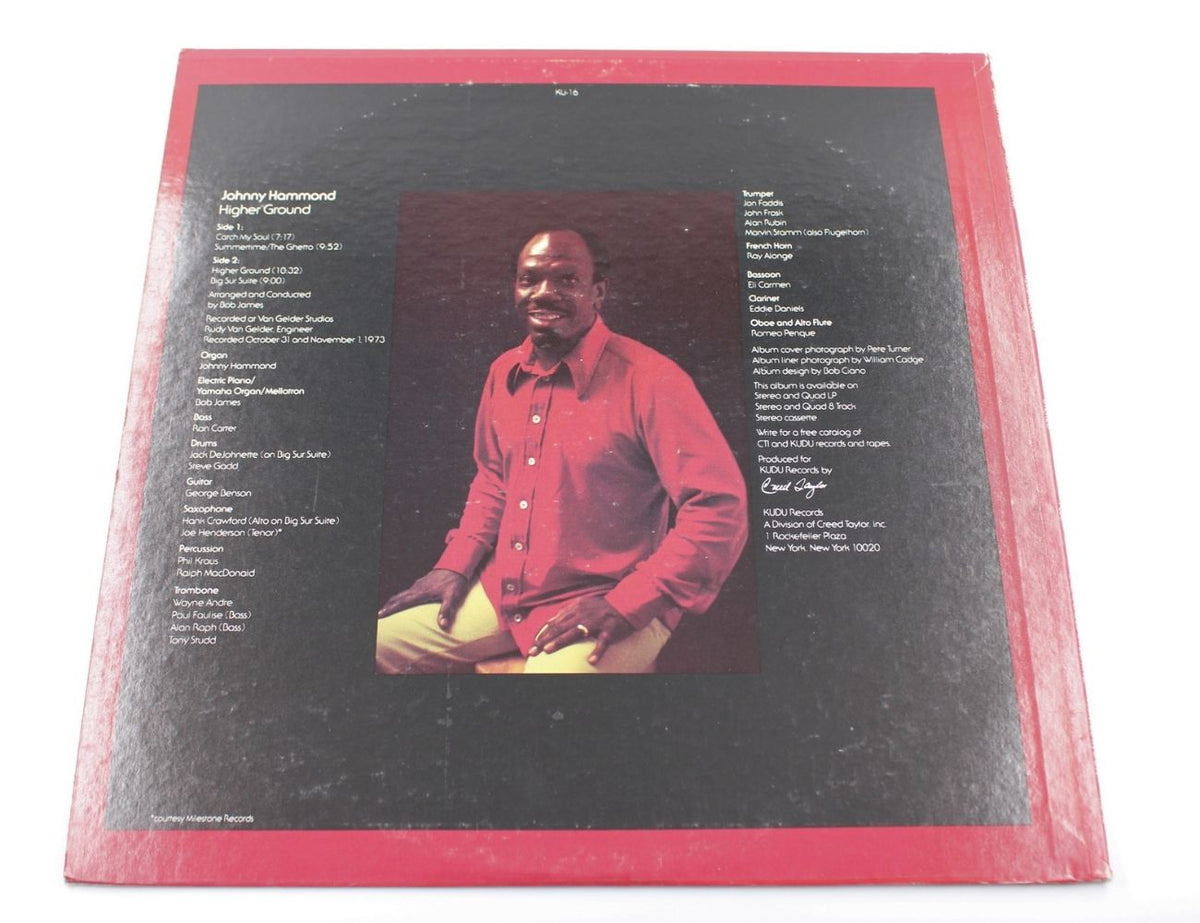 Johnny Hammond - Higher Ground - Vinyl LP