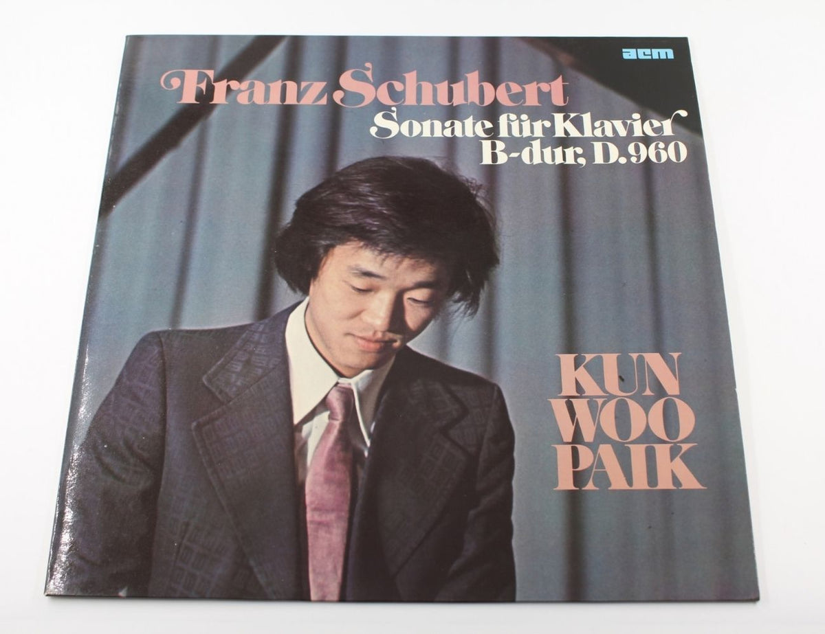 Kun Woo Paik - Franz Schubert: Sonate B-Dur, D. 960 - Vinyl LP
