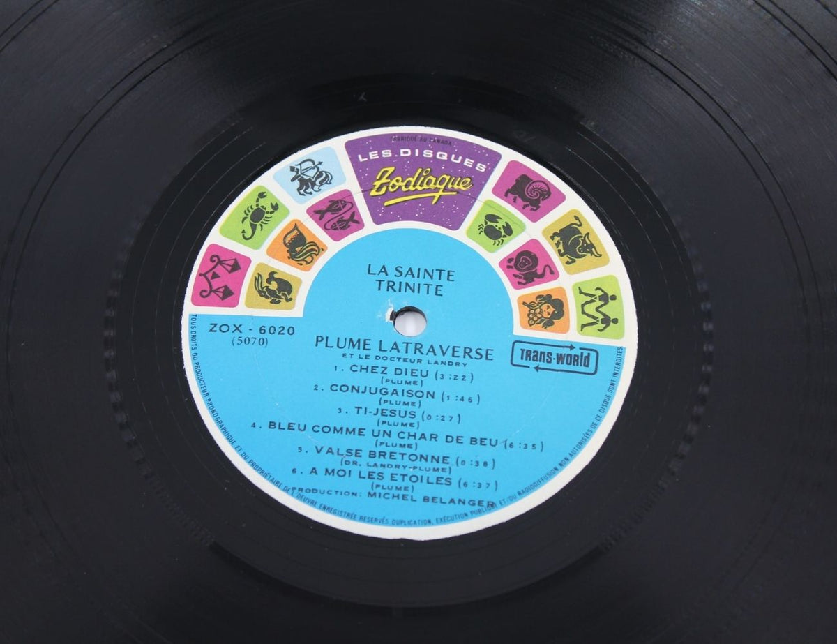 Plume Latraverse Et Le Docteur Landry - La Sainte Trinité - Vinyl LP