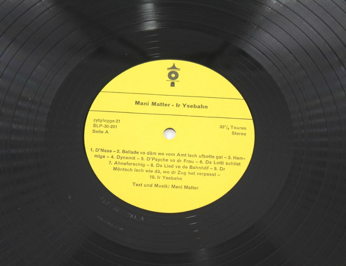 Mani Matter - Ir Ysebahn - Vinyl LP