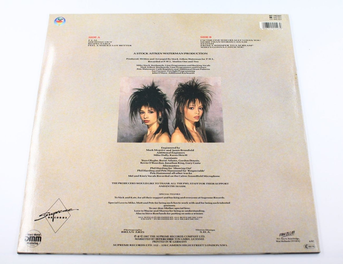 Mel & Kim - F.L.M. - Vinyl LP