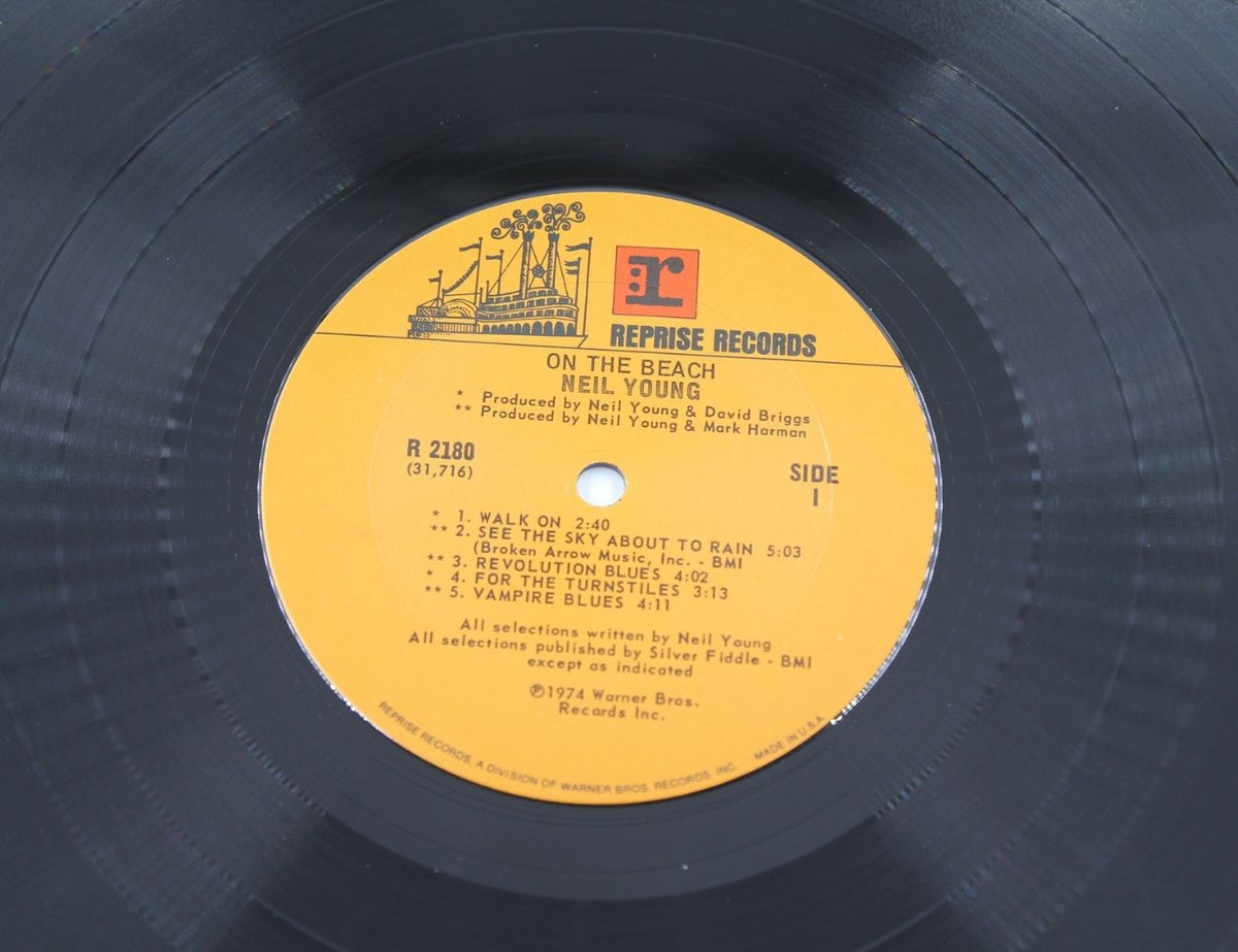 Neil Young - On The Beach - Vinyl LP