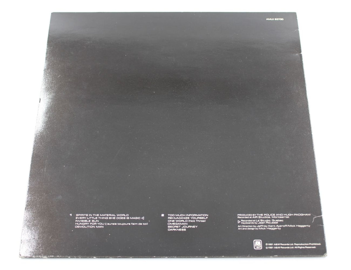 Police - Ghost In The Machine - Vinyl LP