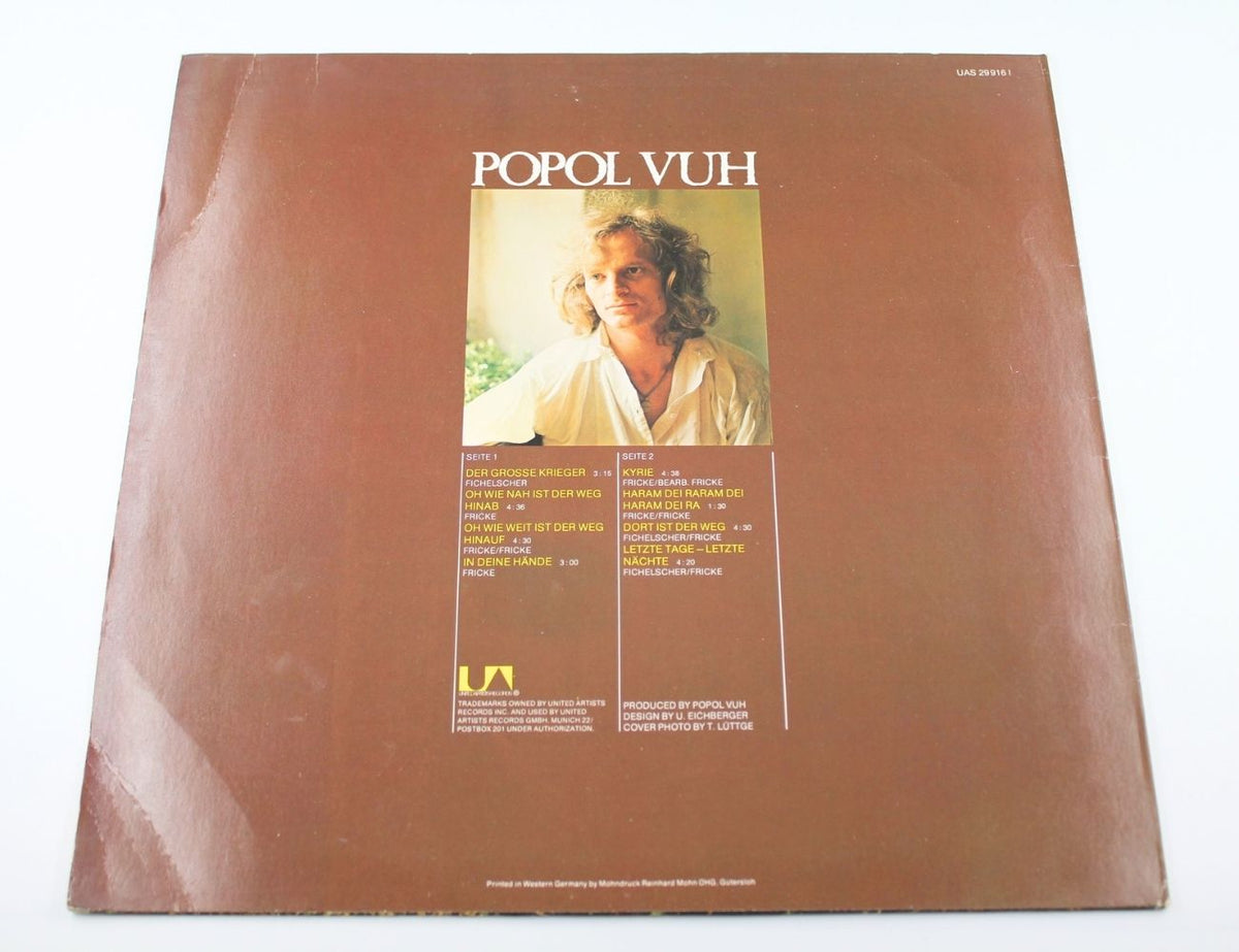 Popol Vuh - Letzte Tage - Letzte Nächte - Vinyl LP