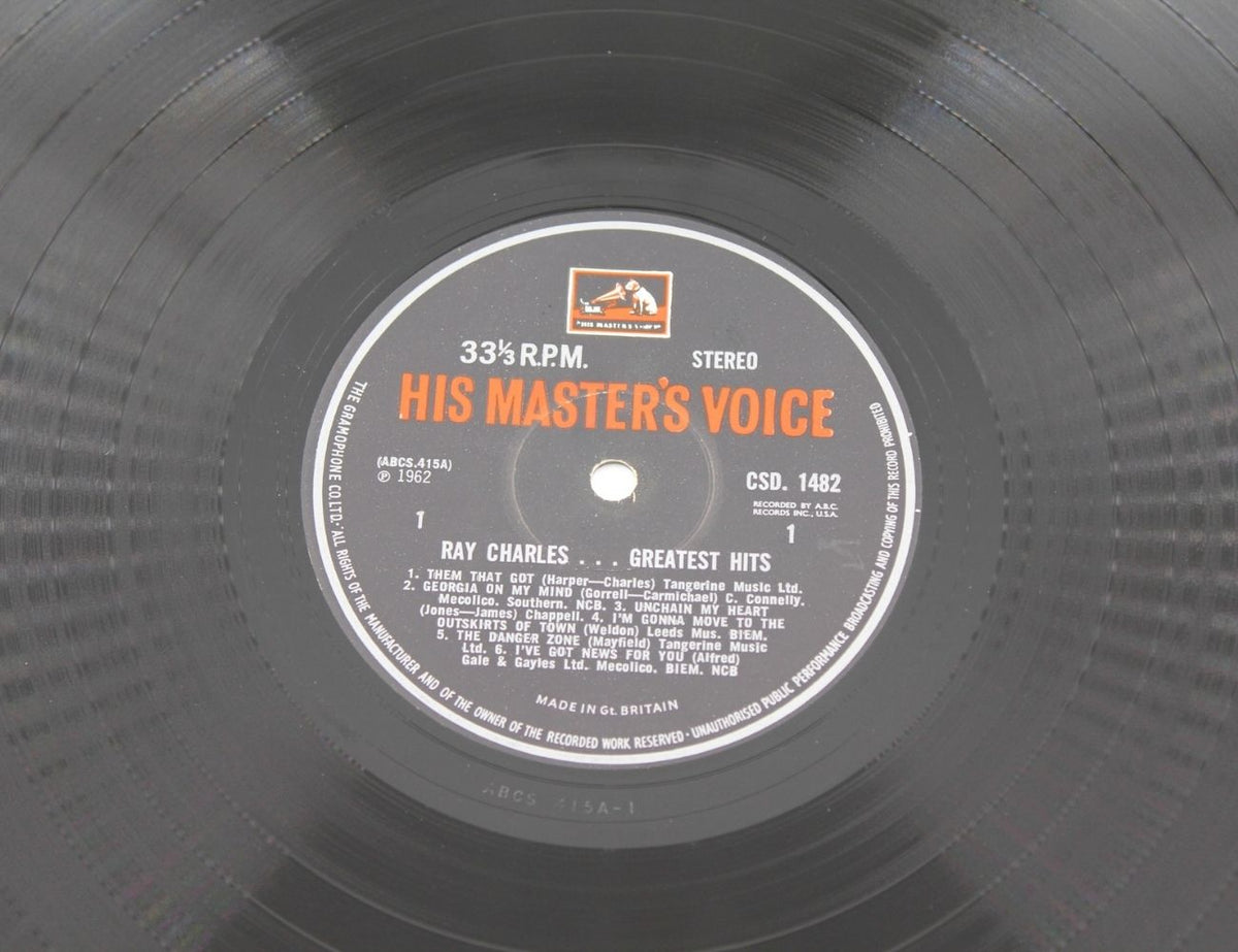 Ray Charles - Greatest Hits - Vinyl LP