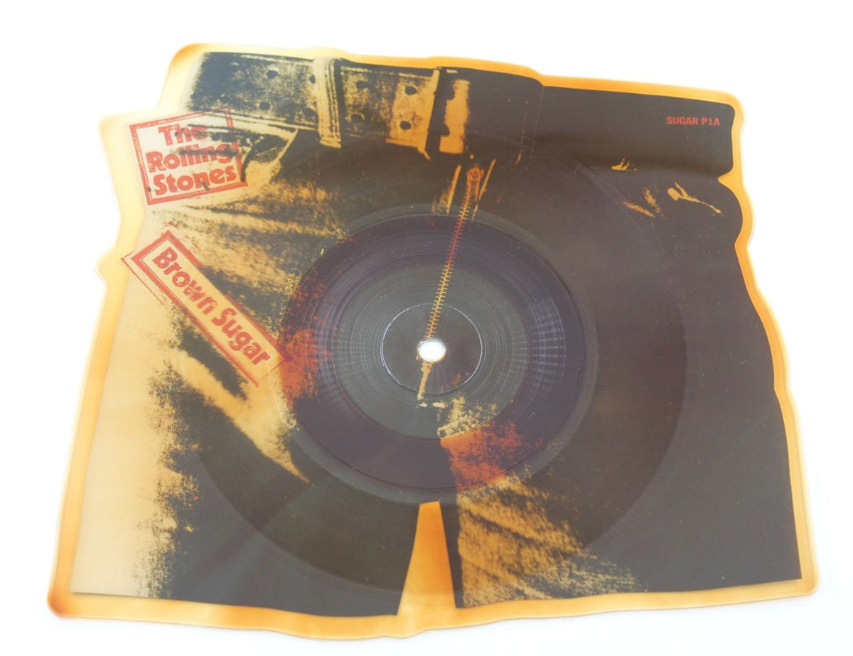 Rolling Stones - Brown Sugar - Vinyl Shape Picture Disc