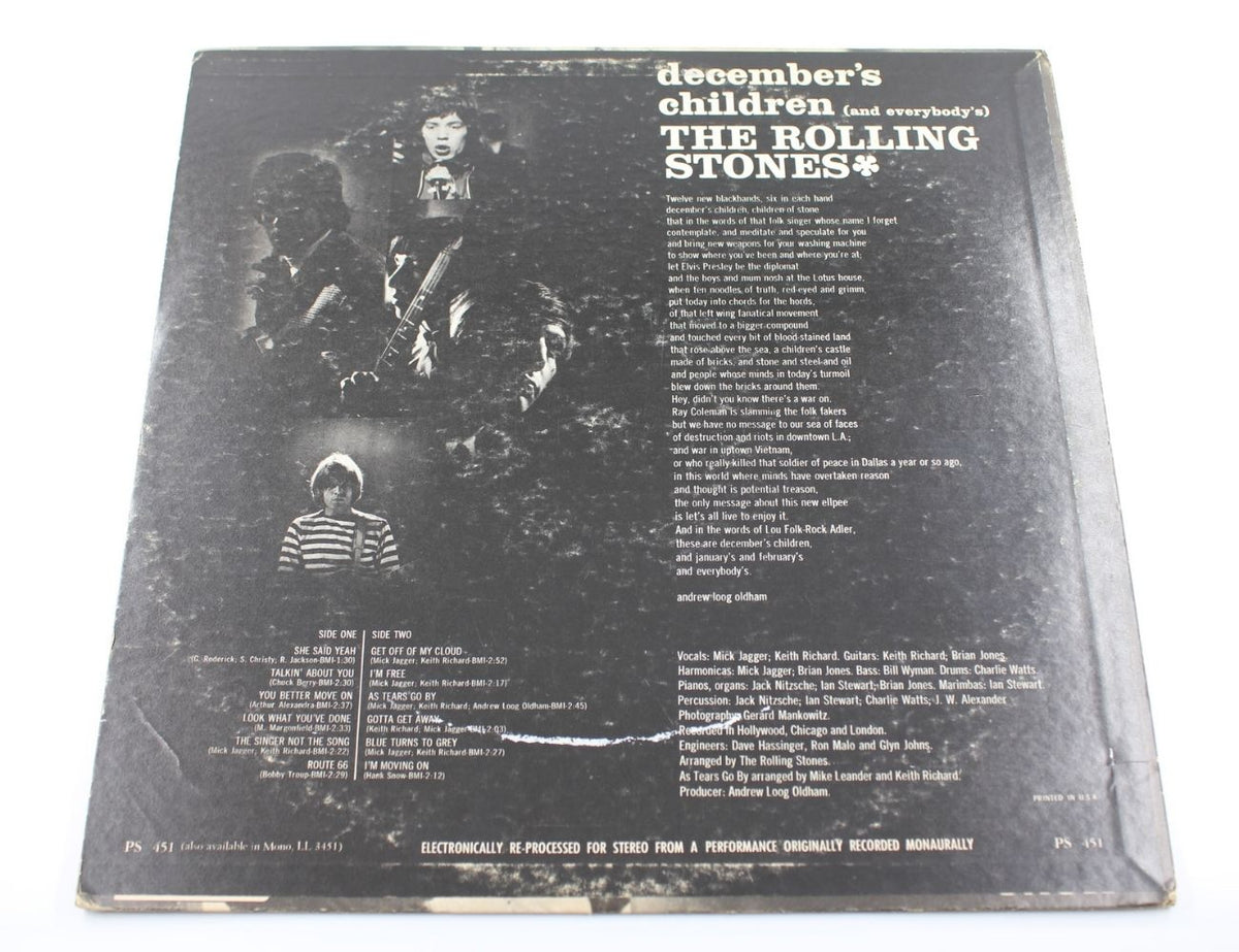 Rolling Stones - December's Children (And Everybody's) - Vinyl LP
