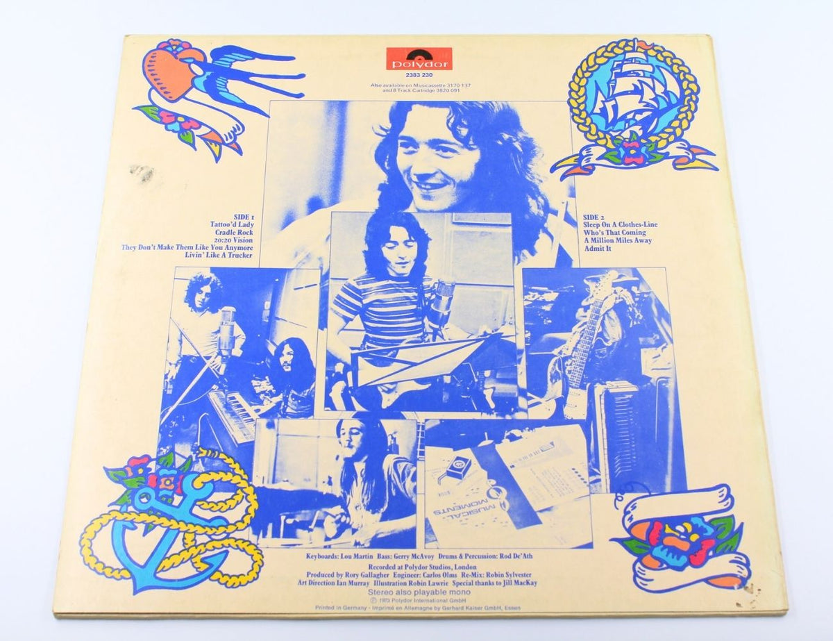 Rory Gallagher - Tattoo - Vinyl LP