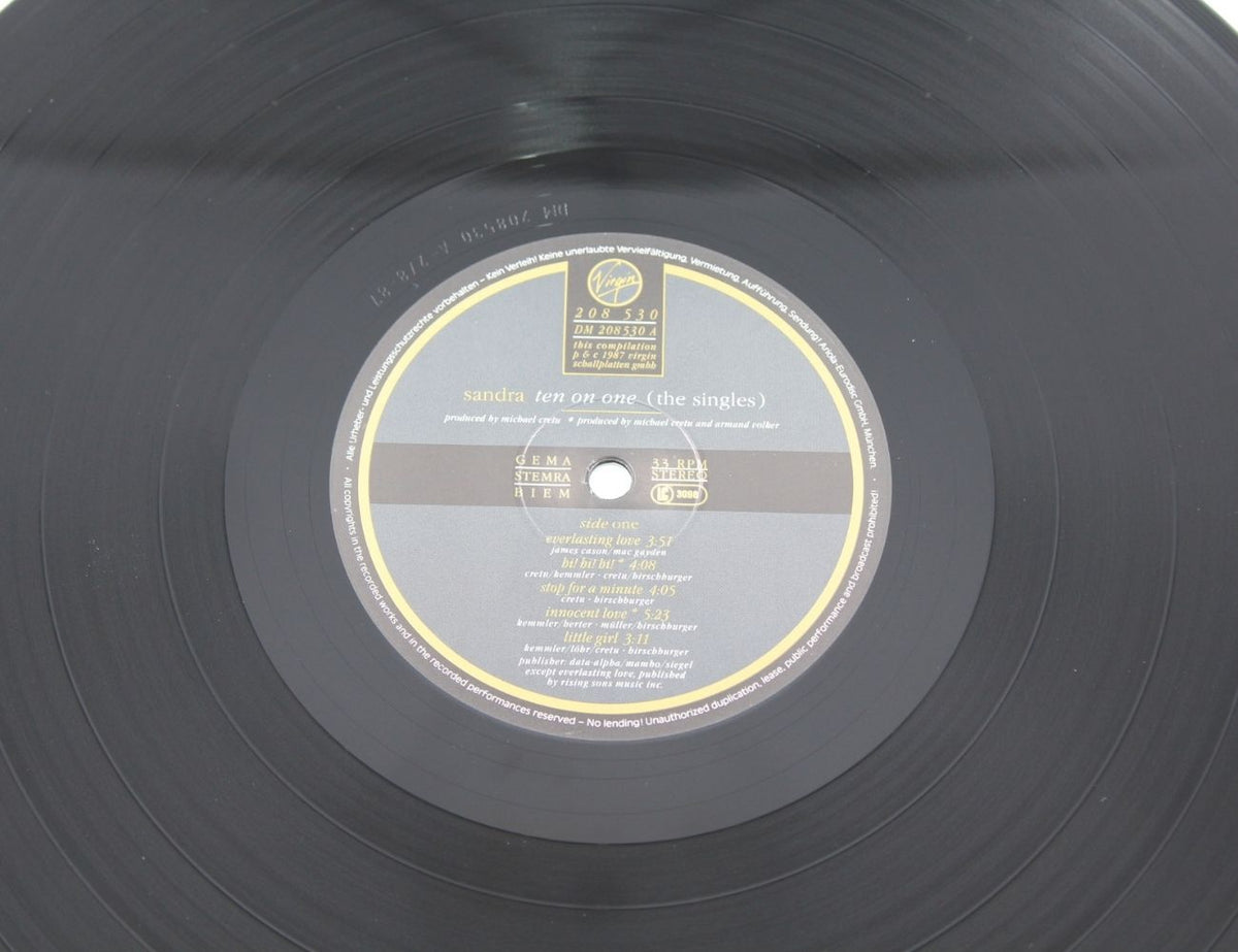 Sandra - Ten On One (The Singles) - Vinyl LP