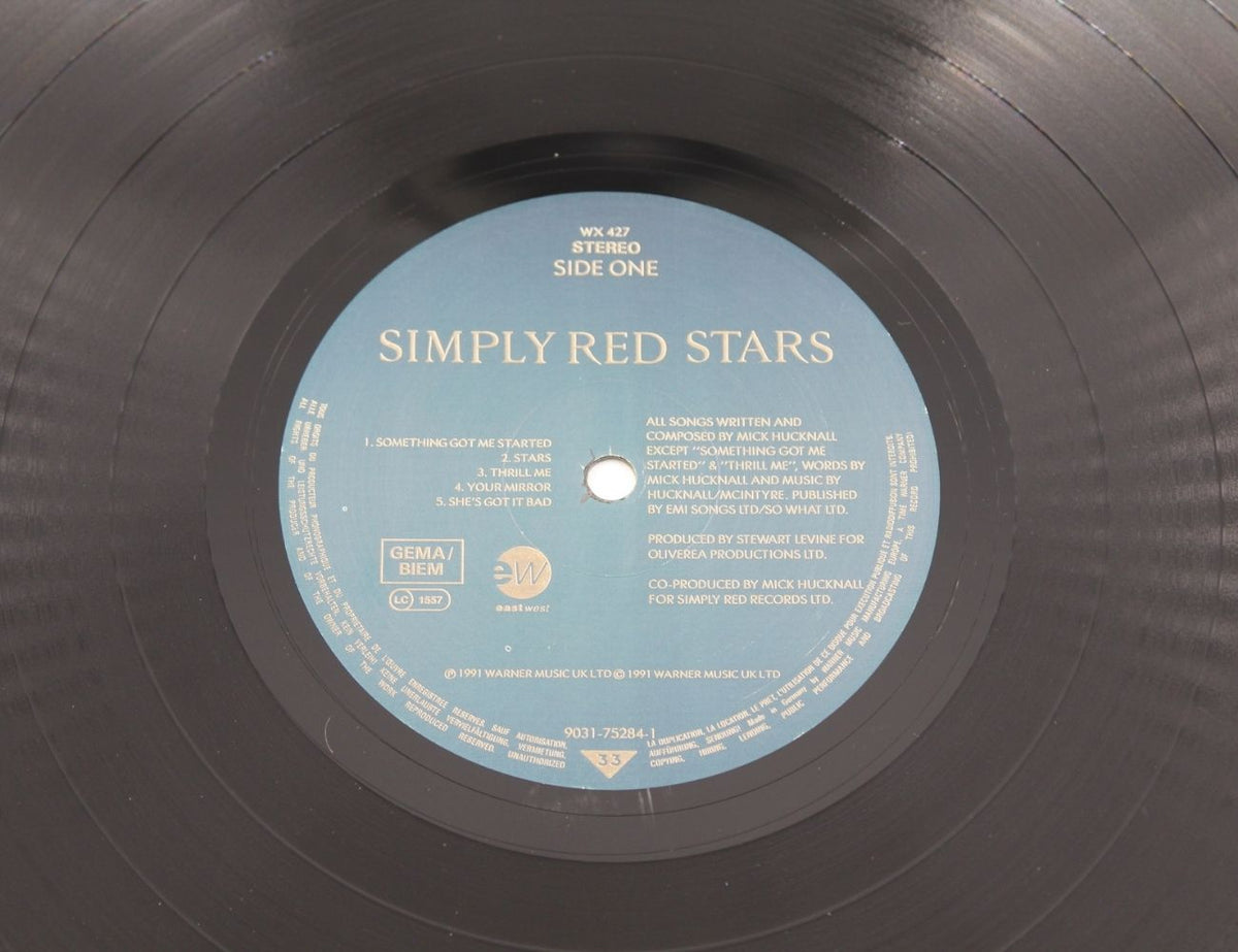 Simply Red - Stars - Vinyl LP