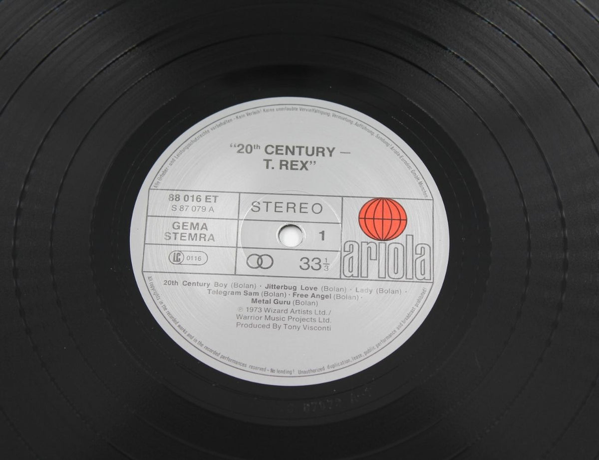 T. Rex - 20th Century - Vinyl LP