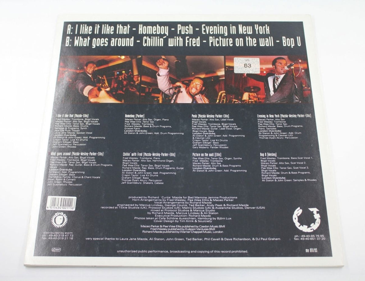 JB Horns - I Like It Like That - Vinyl LP