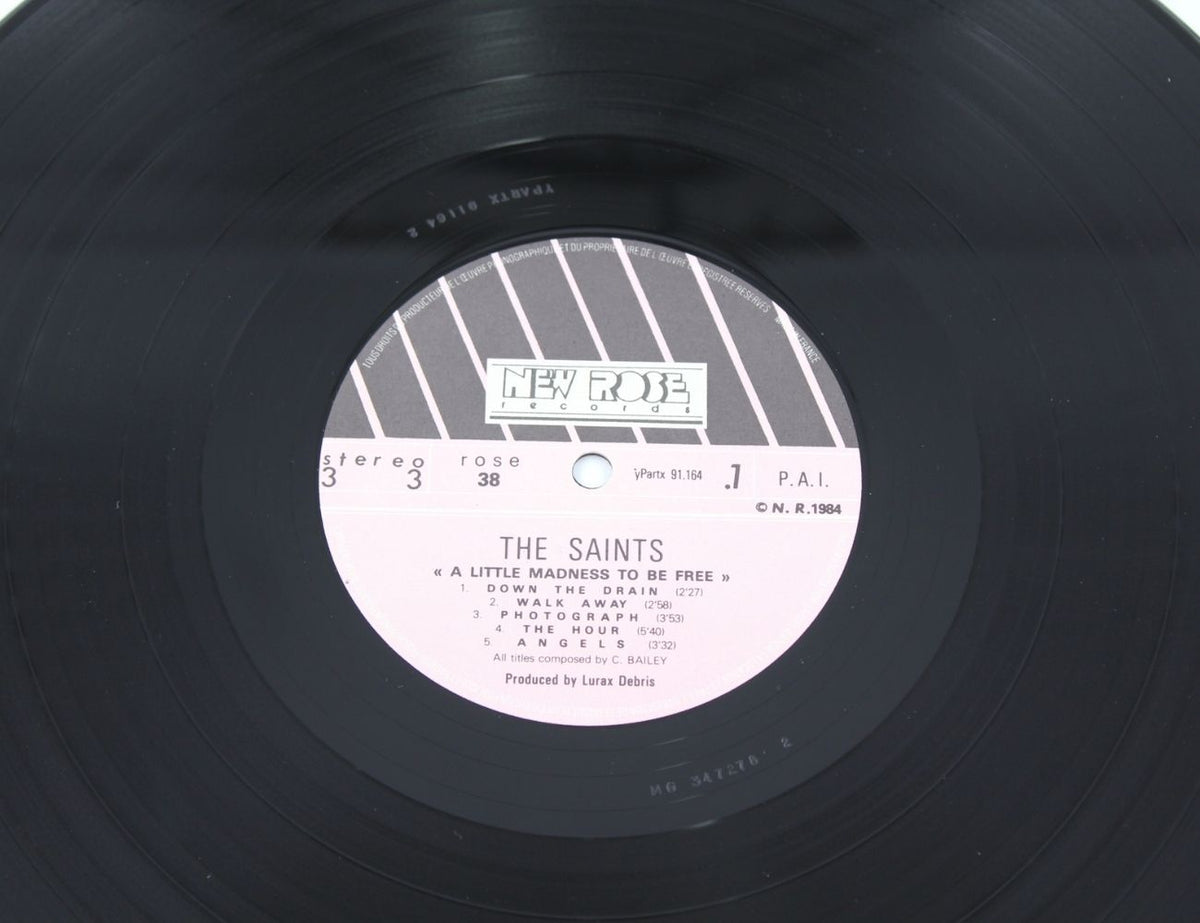 Saints - A Little Madness To Be Free - Vinyl LP