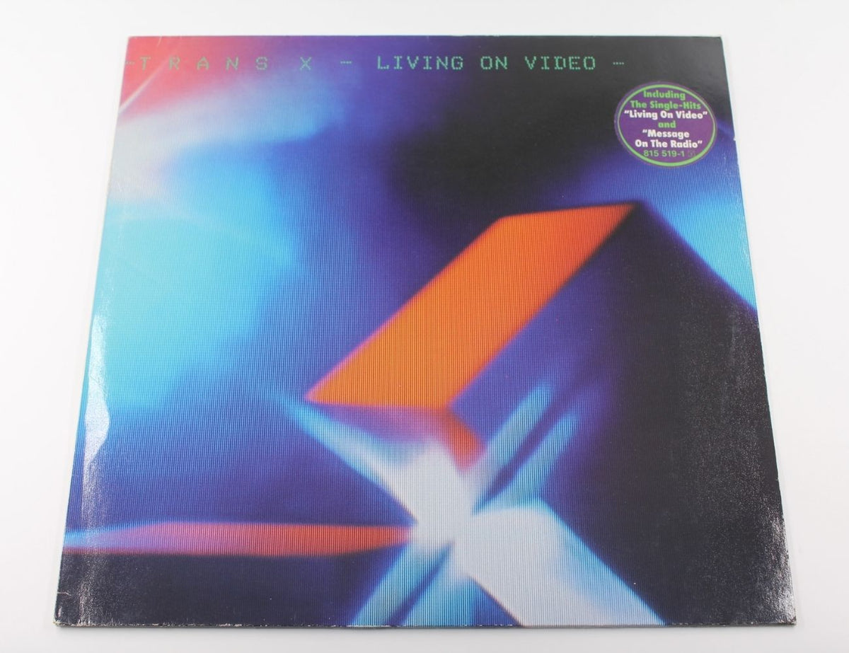 Trans X - Living On Video - Vinyl LP