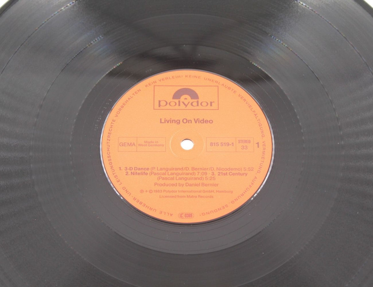 Trans X - Living On Video - Vinyl LP