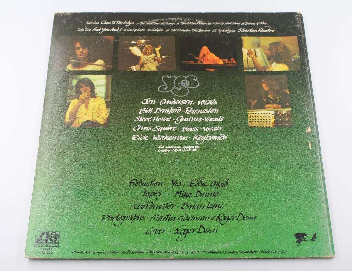 Yes - Close To The Edge - Vinyl LP