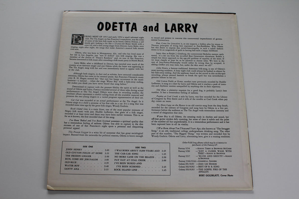 Odetta - Odetta And Larry