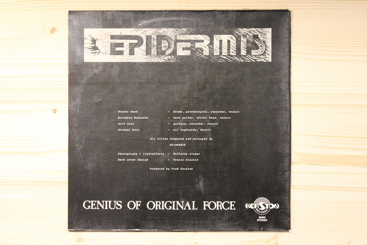 Epidermis - Genius Of Original Force