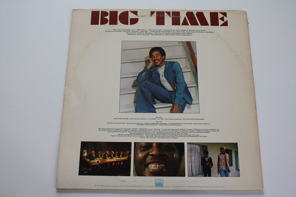Smokey Robinson - Big Time - Original Music Score From The Motion Picture