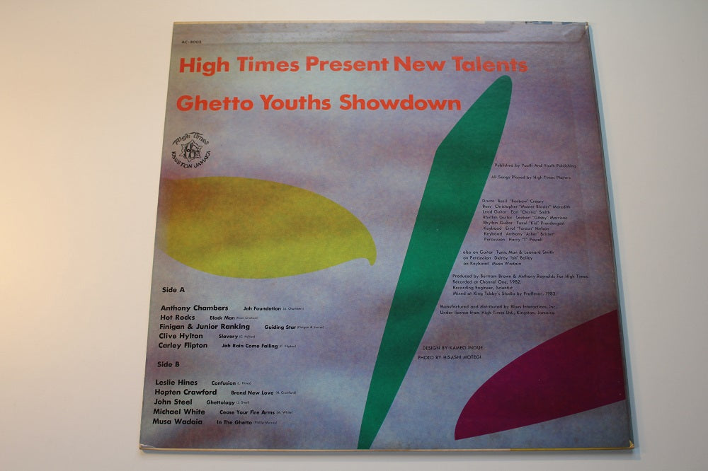 Various Artists - High Times Present New Talents Ghetto Youths Showdown