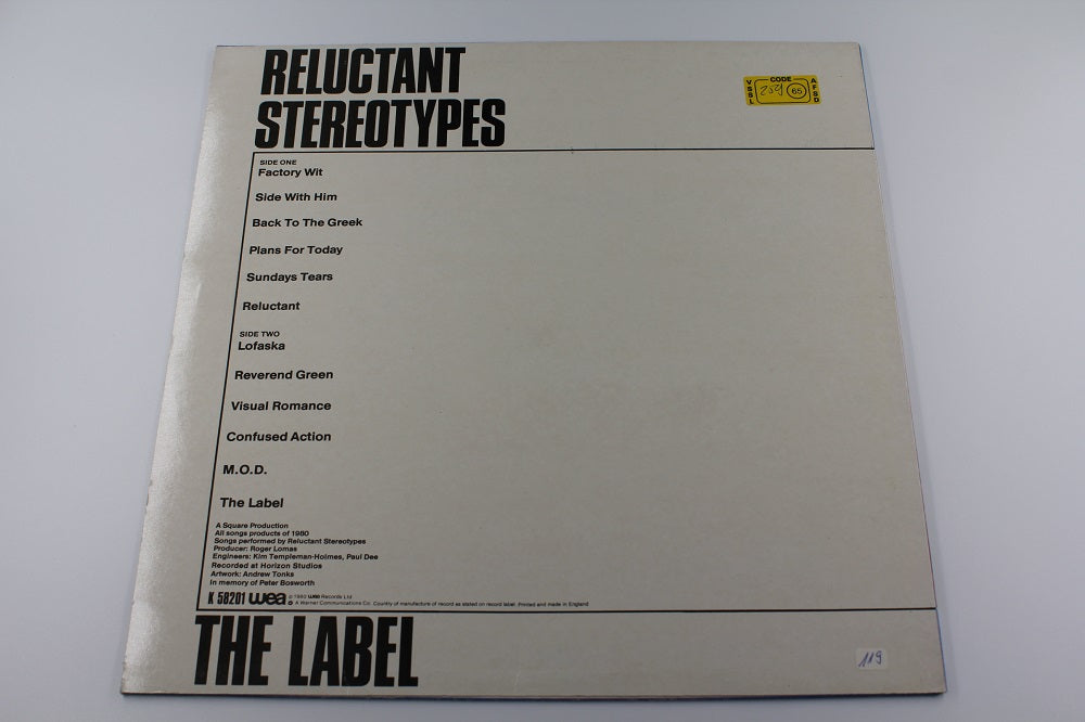 Reluctant Stereotypes - The Label
